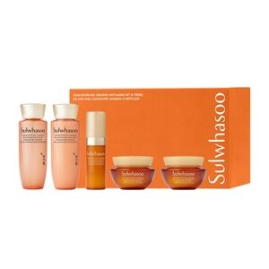 SULWHASOO Concentrated Ginseng Anti-Aging Kit - 5 travel-size items